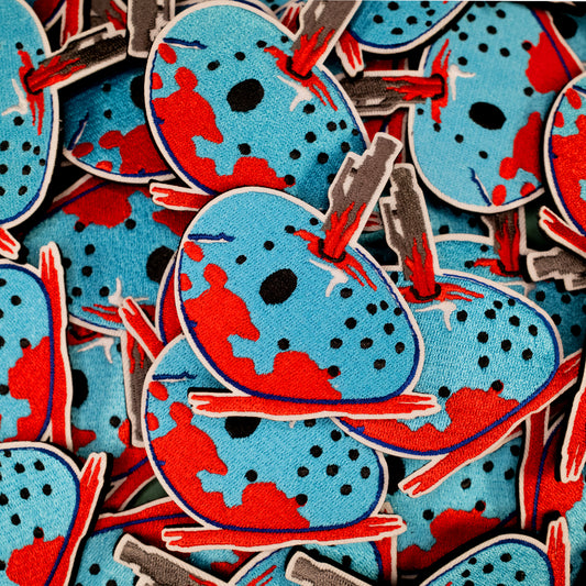 Embroidered "Crimson" Patch