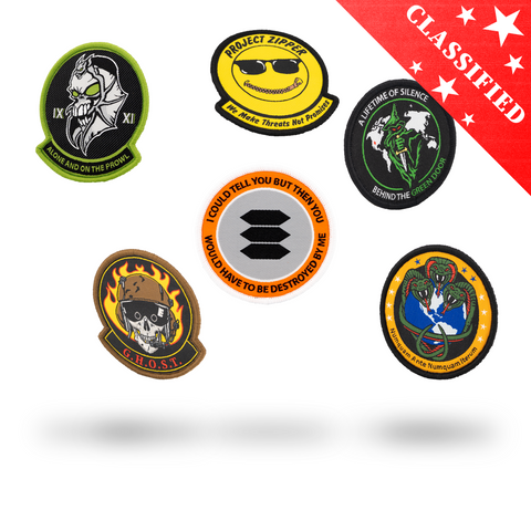 Patches from the Pentagons Black World