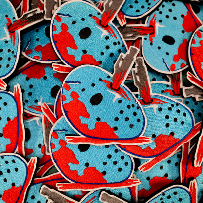 Embroidered "Crimson" Patch